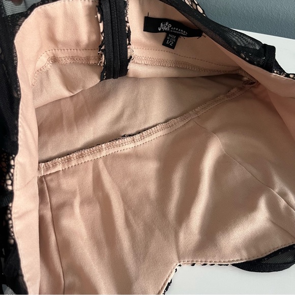 Jump Apparel Lace Overlay Fashion Dress - Picture 10 of 12